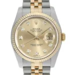 ロレックス デイトジャスト シャンパン文字盤 Ref.116233G