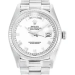 ロレックス デイデイト 白文字盤 Ref.18039