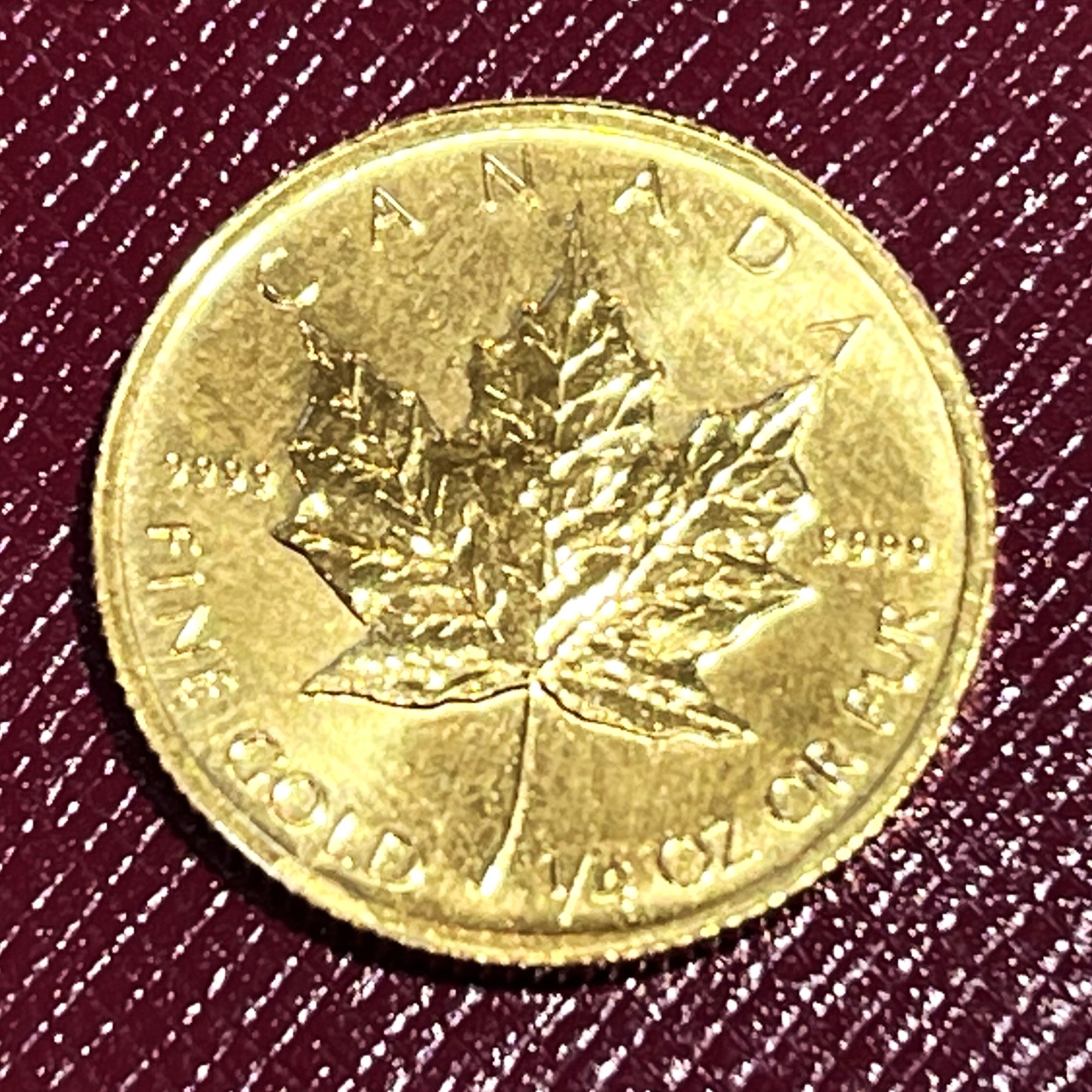 メイプルリーフ金貨の買取なら名古屋の【質屋かんてい局名古屋西店】へ☆1/4オンスの査定ポイントを徹底解説☆ | 買取実績 | 質屋かんてい局  名古屋西店 | 質屋かんてい局