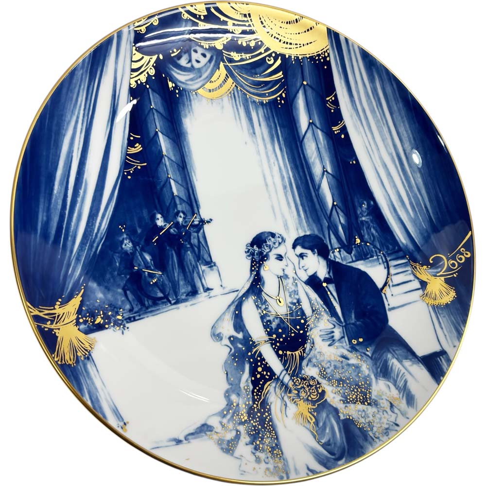 山形 マイセン（Meissen）買取】 イヤープレート 2008年