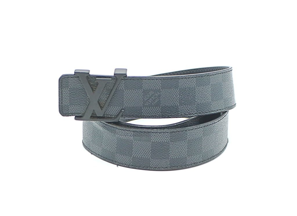 ルイヴィトン サンチュール LVイニシャル ダミエ・グラフィット ベルト