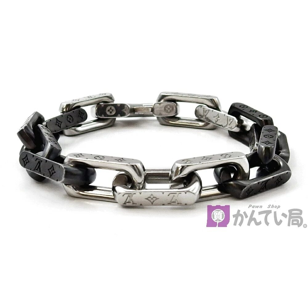 【美品】LOUIS VUITTON ブレスレット モノグラム M00687 53565857f0b0997b95d4db21cb7bda