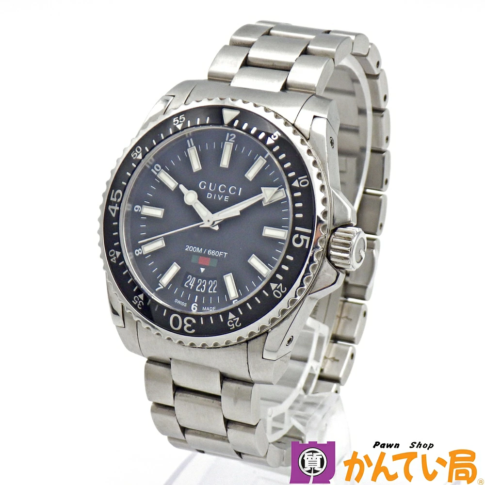 グッチ YA136301A ダイブの買取価格は？ | 買取実績 | 質屋かんてい局