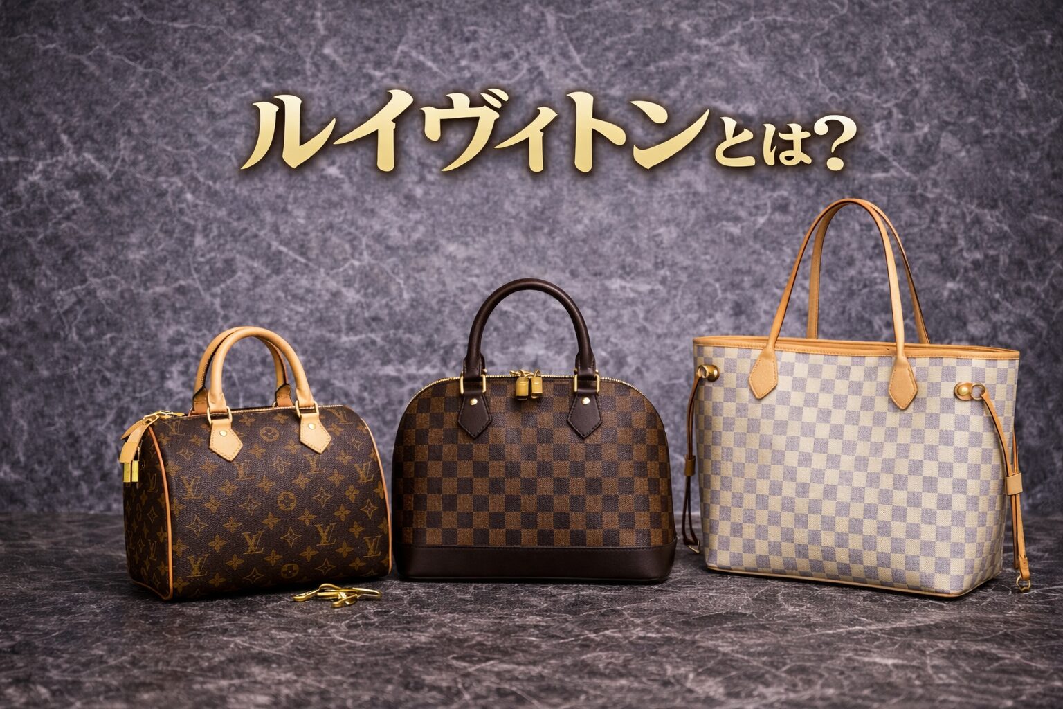 ルイヴィトンの人気バッグ スピーディ アルマ ネヴァーフル