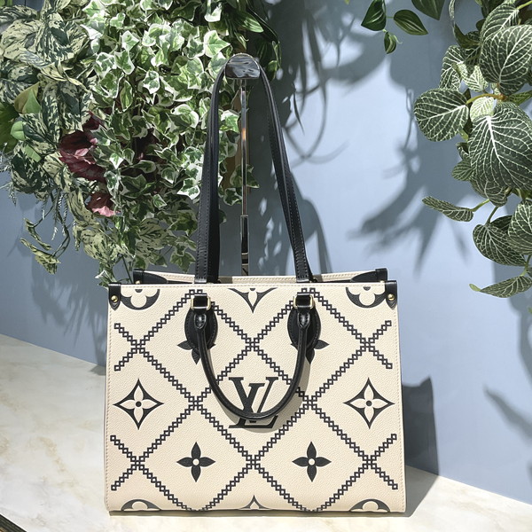 ルイ・ヴィトン M46016 オンザゴーMM モノグラム アンプラント