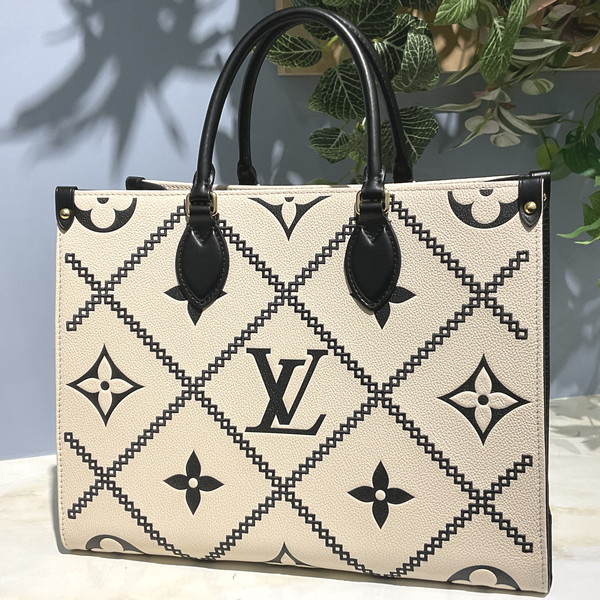 ルイ・ヴィトン M46016 オンザゴーMM モノグラム アンプラント