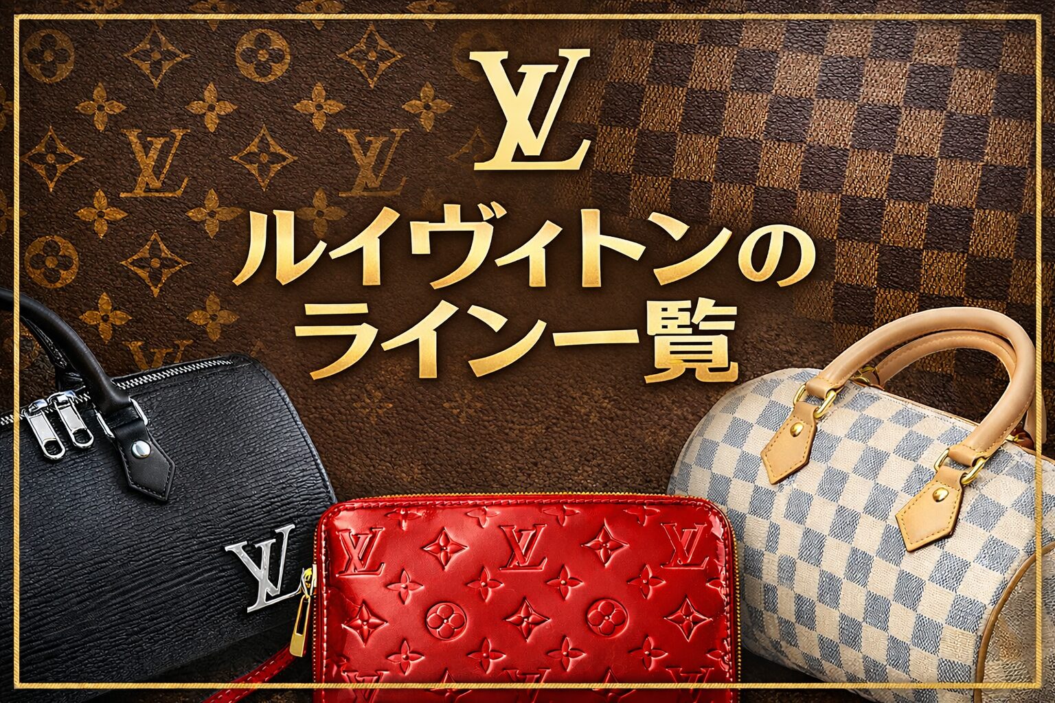 ルイヴィトン 人気ライン一覧 モノグラム ダミエ エピ ヴェルニ