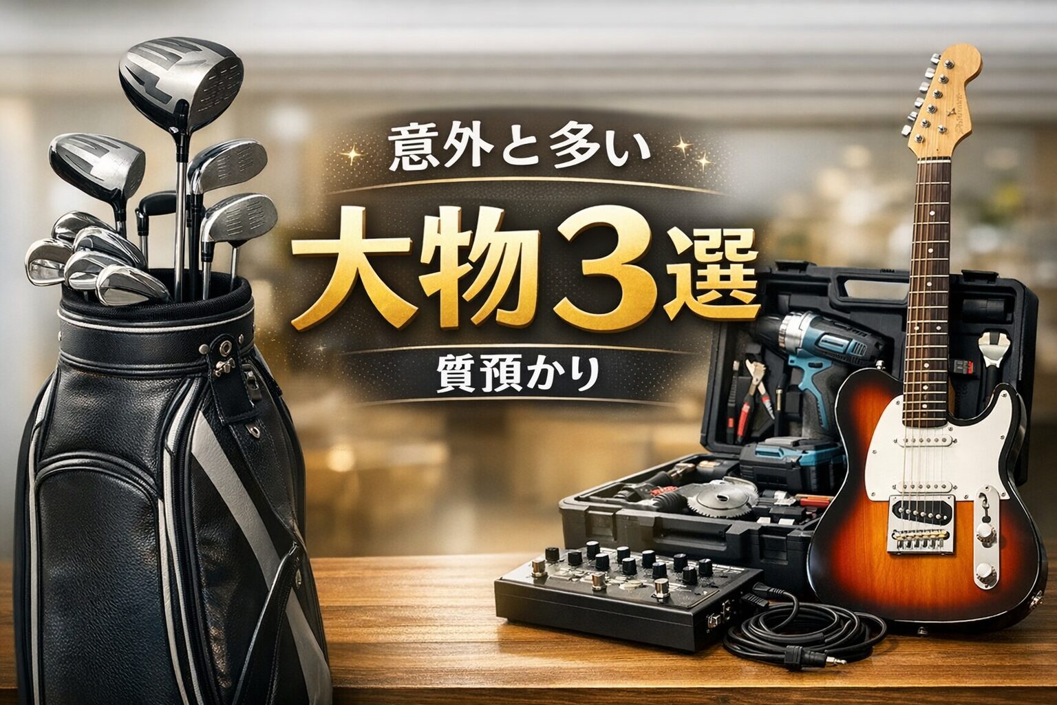 意外と多い大物３選