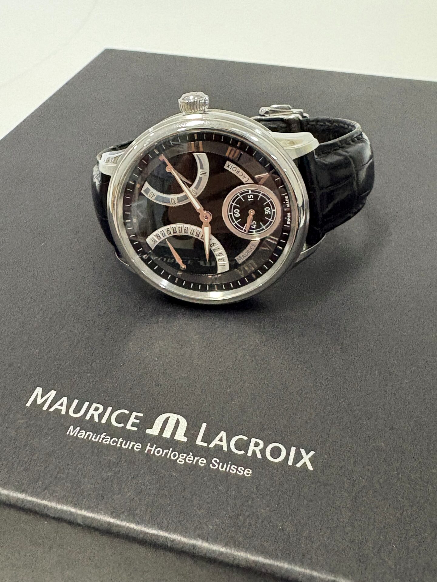 3897 Mourice Lacroix モーリスラクロア 72168 腕時計 クウォーツ