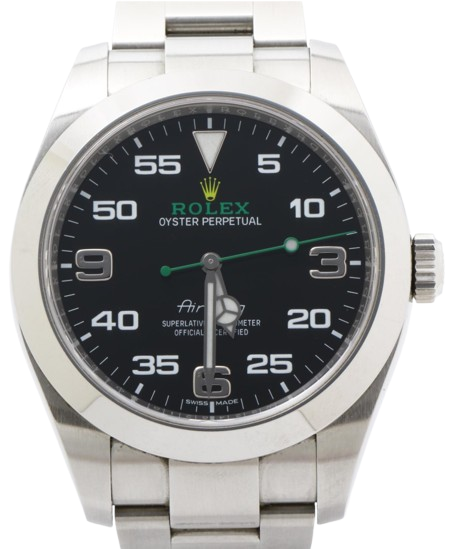 ロレックス エアキング Ref.126900 ブラック文字盤 40mm