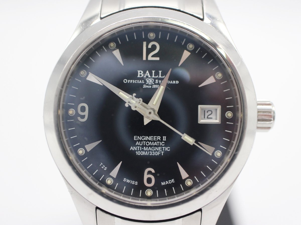 kaz0509 BALLWATCHエンジニアⅡ オハイオ NL1026C BALLWATCH ボールウォッチ エンジニアII オハイオ NM1026C 自動巻き