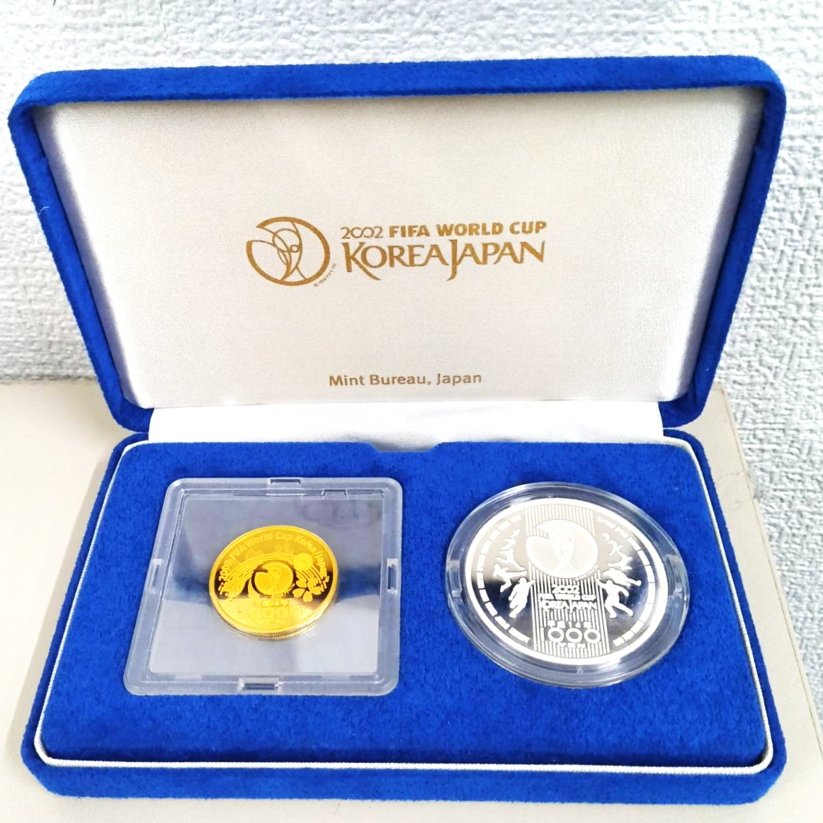 2002 FIFAワールドカップ 記念貨幣プルーフセット】の買取価格は