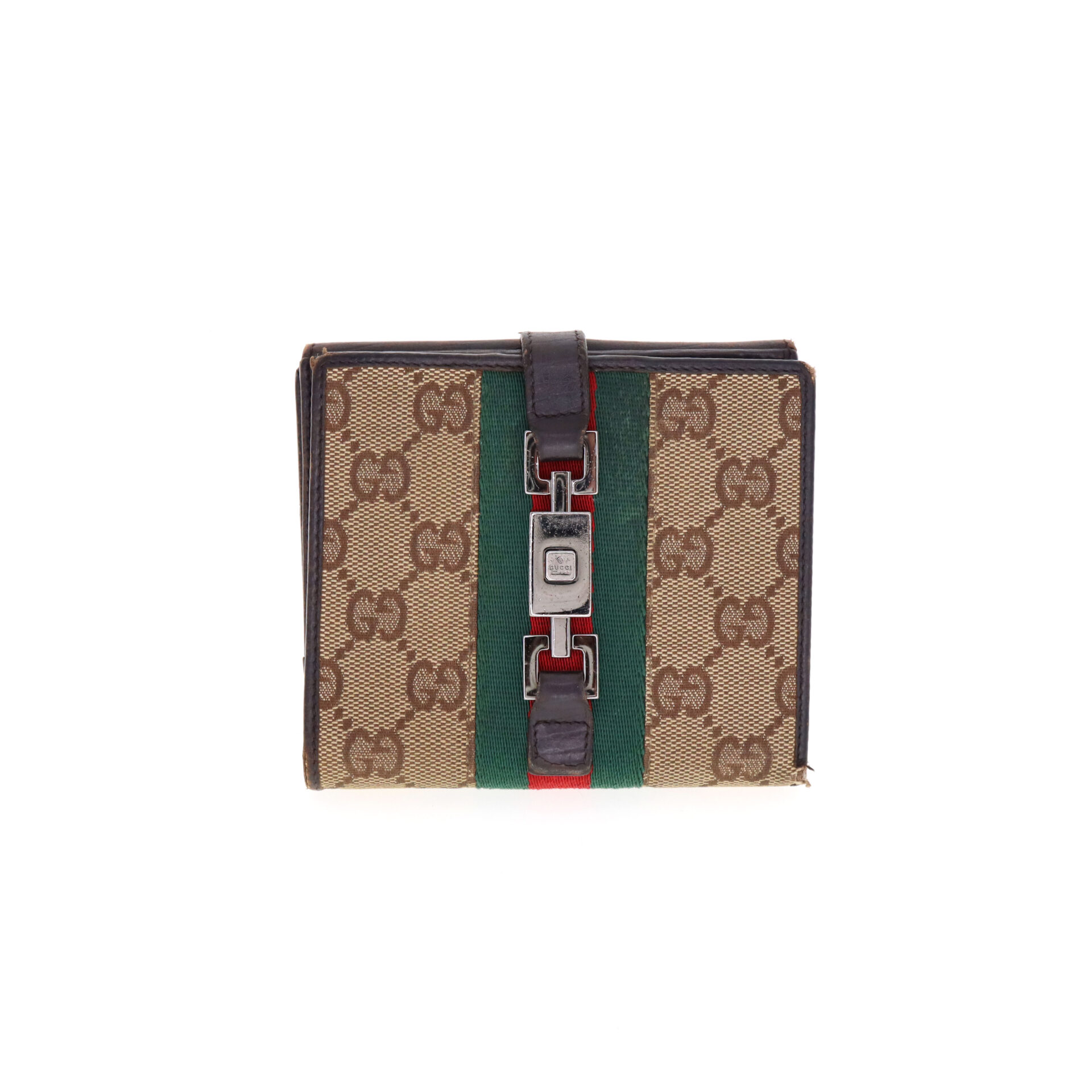 GUCCI【グッチ】ジャッキーライン GGキャンバス コンパクトウォレット GUCCI【グッチ】ジャッキーライン GGキャンバス コンパクトウォレット