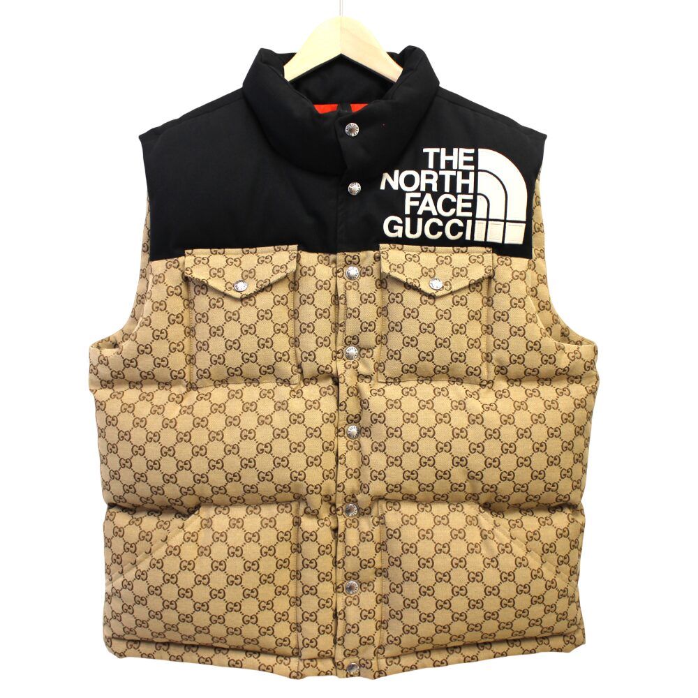 ⭐︎GUCCI グッチ　ダウンベスト GUCCI×THE NORTH FACE グッチ×ザノースフェイス ダウンベスト（670910