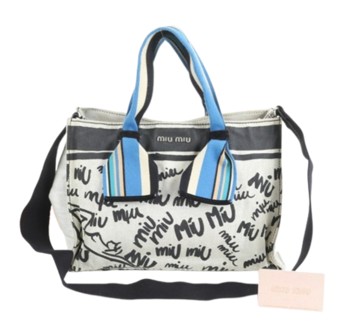 Miu Miu graphic logo 5GB109 2WAY