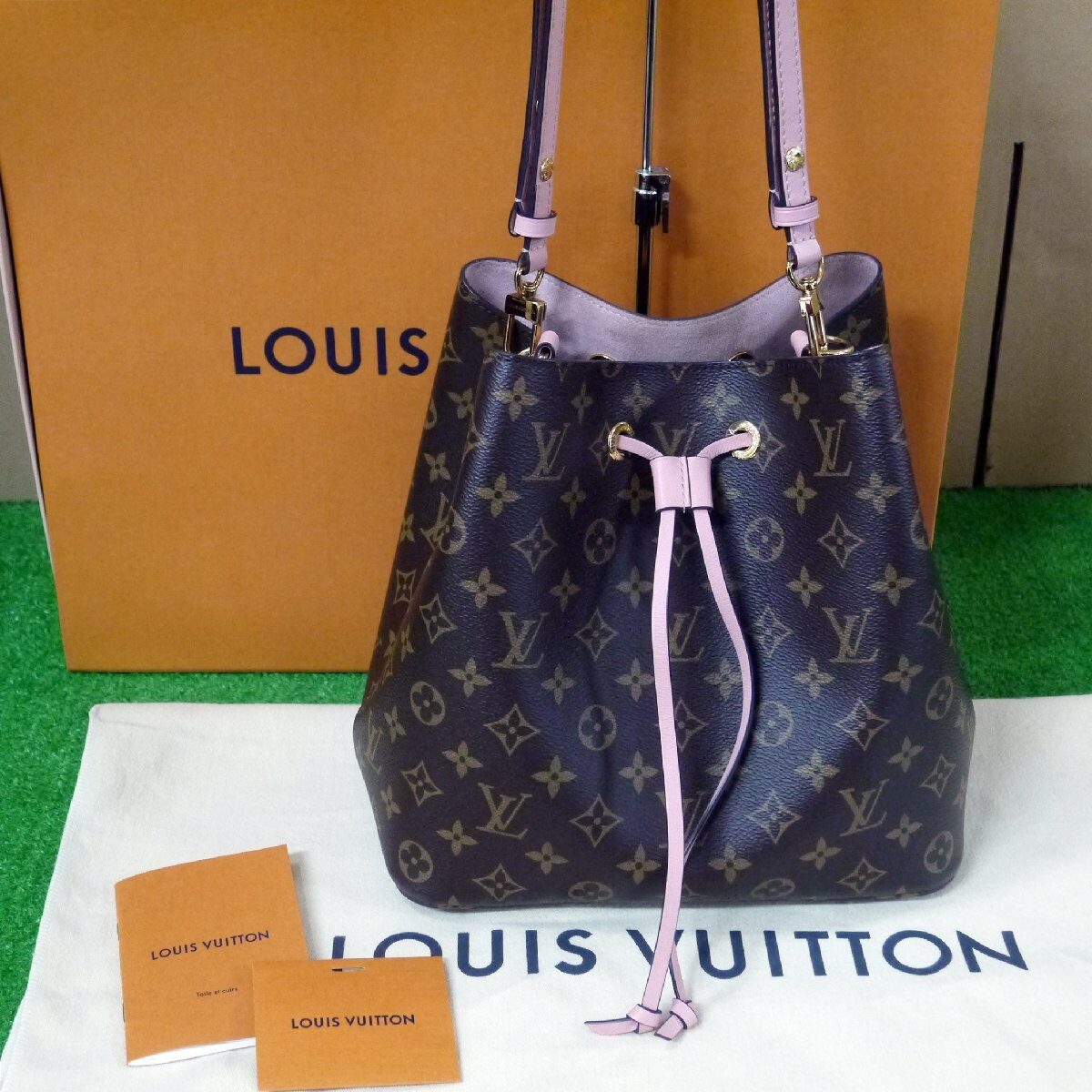 LV ルイヴィトン モノグラム バッグ M44022 ネオノエＭＭ ローズプードル ショルダーバッグ かんてい局 刈谷店