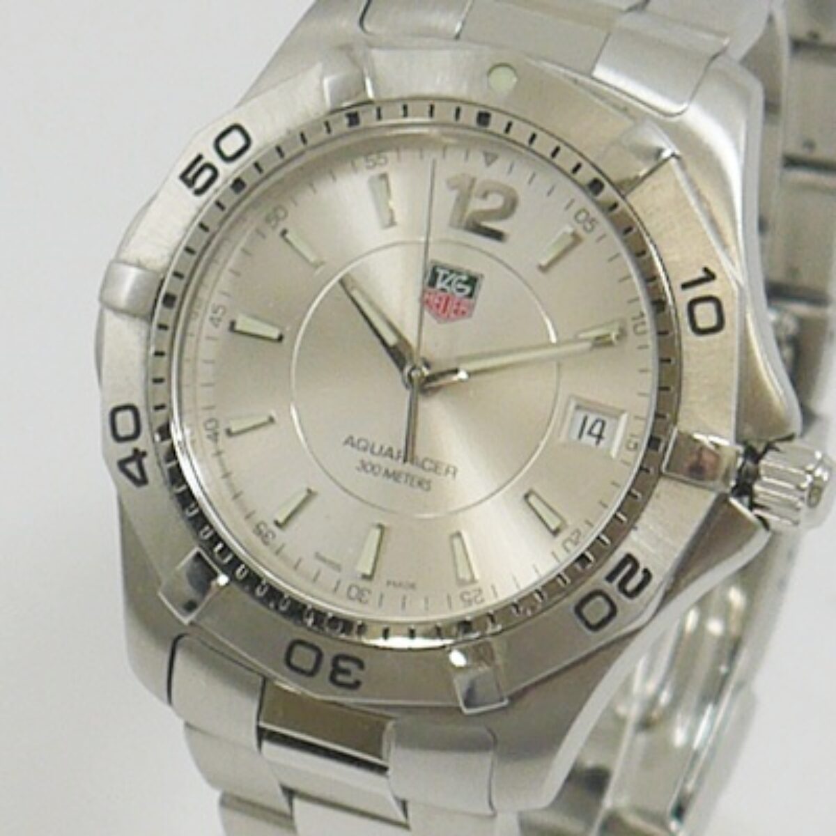TAG HEUER タグホイヤー アクアレーサー WAF1112 クォーツ ブランド腕時計 ブレス