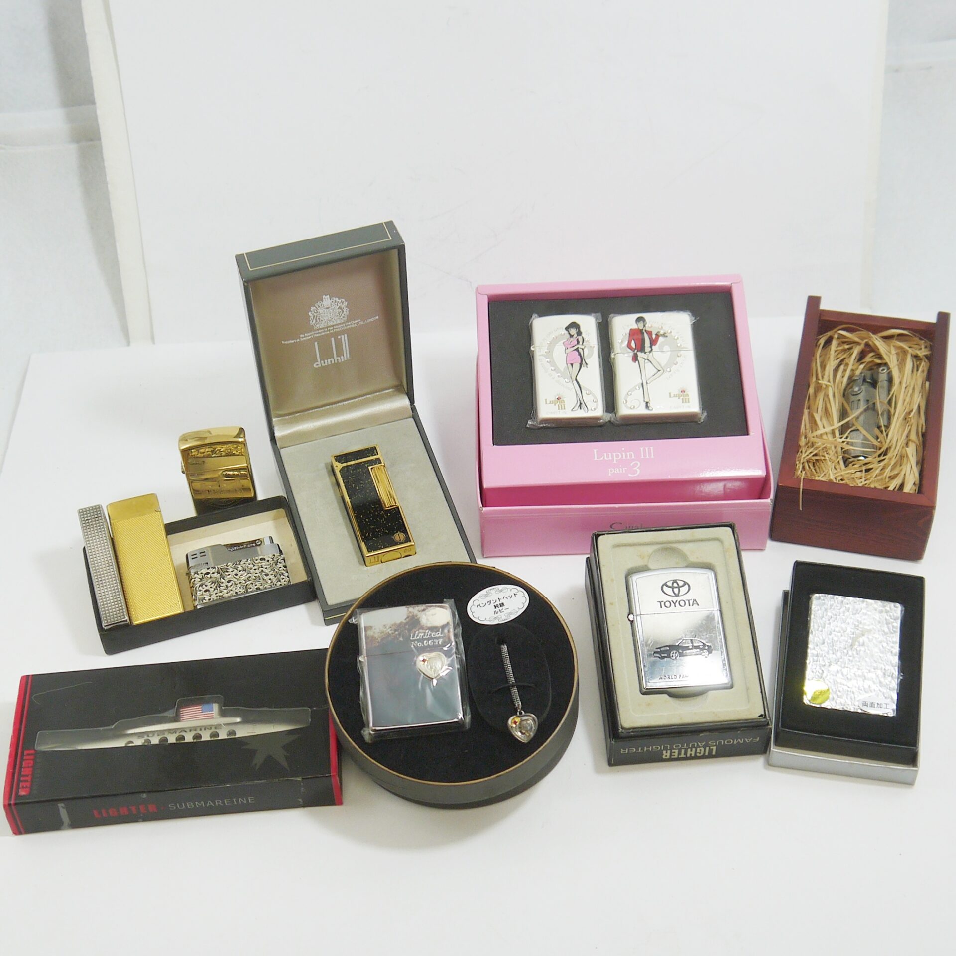 カルティエ　カセットZippo　3点セット ライター ZIPPO ジッポなど ダンヒル カルティエなど まとめて