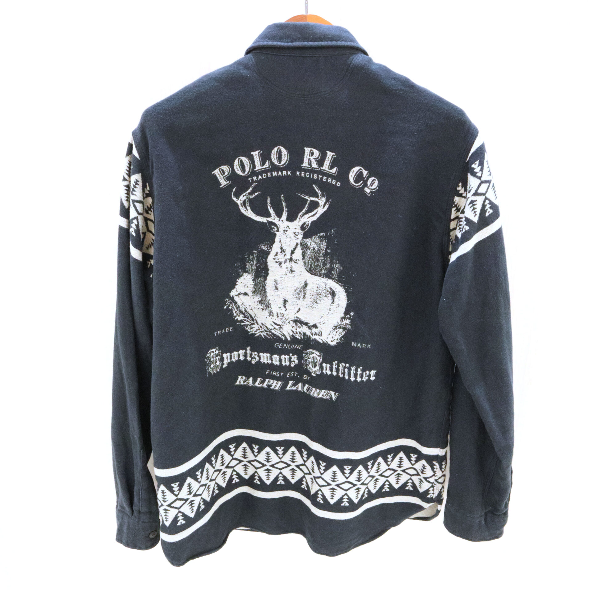 POLO RALPH LAUREN【ポロラルフローレン】ネイティブ柄 ネル生地 背面