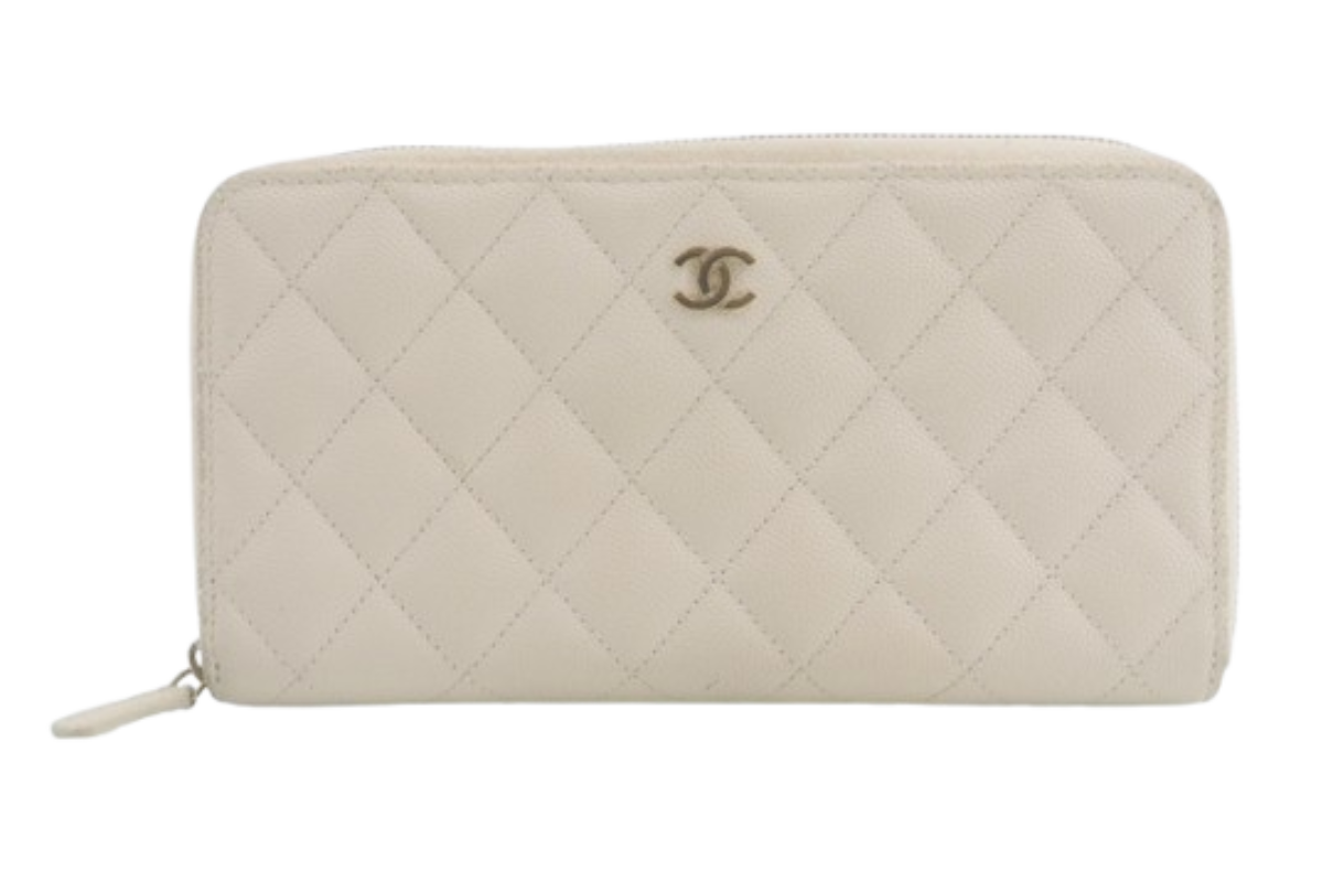 AP0242 Chanel Matelasse Long Wallet
