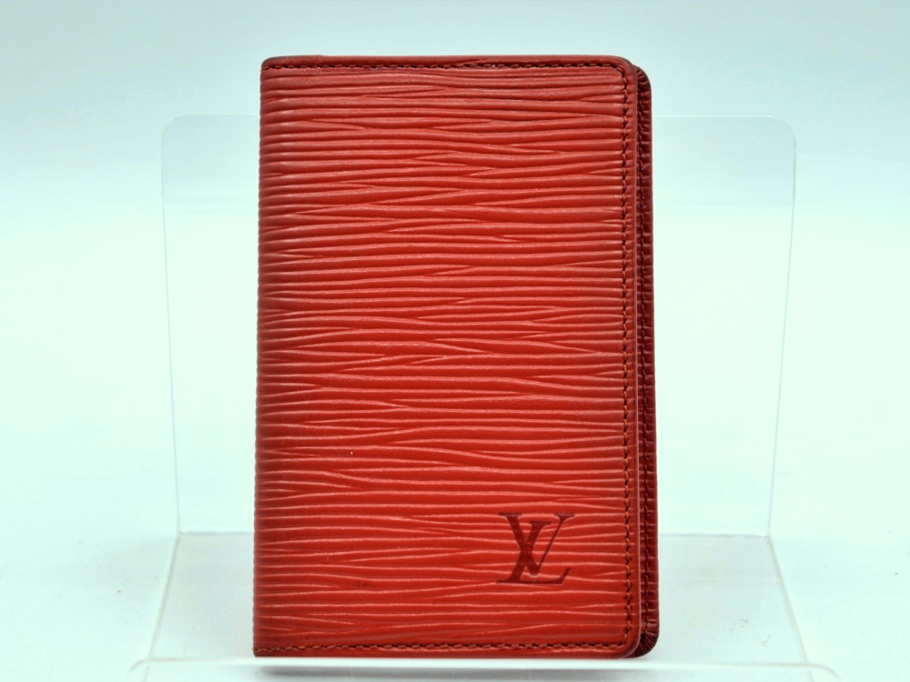 中古品】Louis Vuitton ルイヴィトン エピ カードケース 名刺入れ を