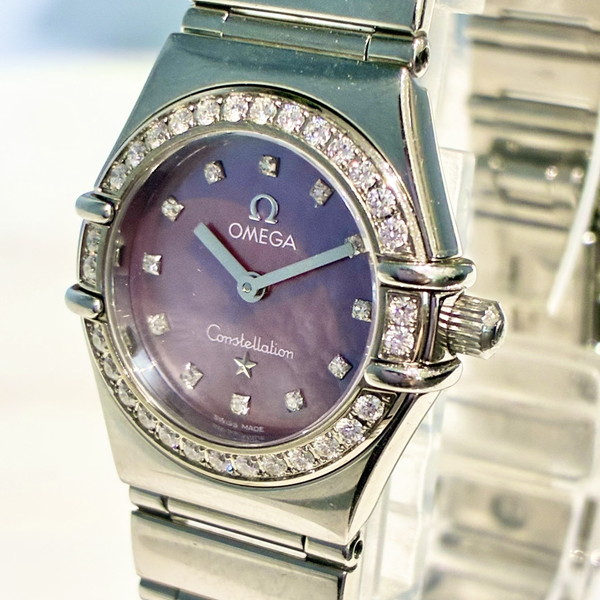 オメガ 1457.78.00 コンステレーション ミニ ベゼルダイヤモンド