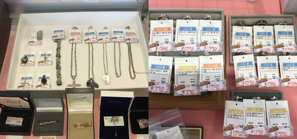 ７周年祭シルバーアクセサリー