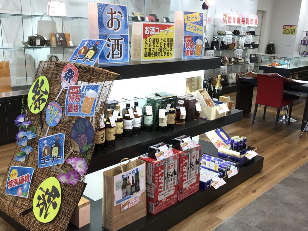 7周年祭お酒コーナー
