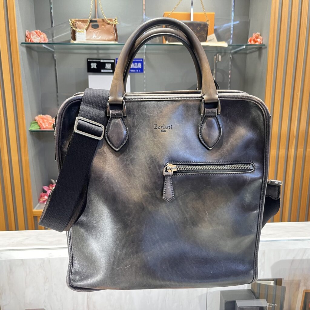 Berluti】ベルルッティ買取・質預かり☆プルミエジュール 2wayトート