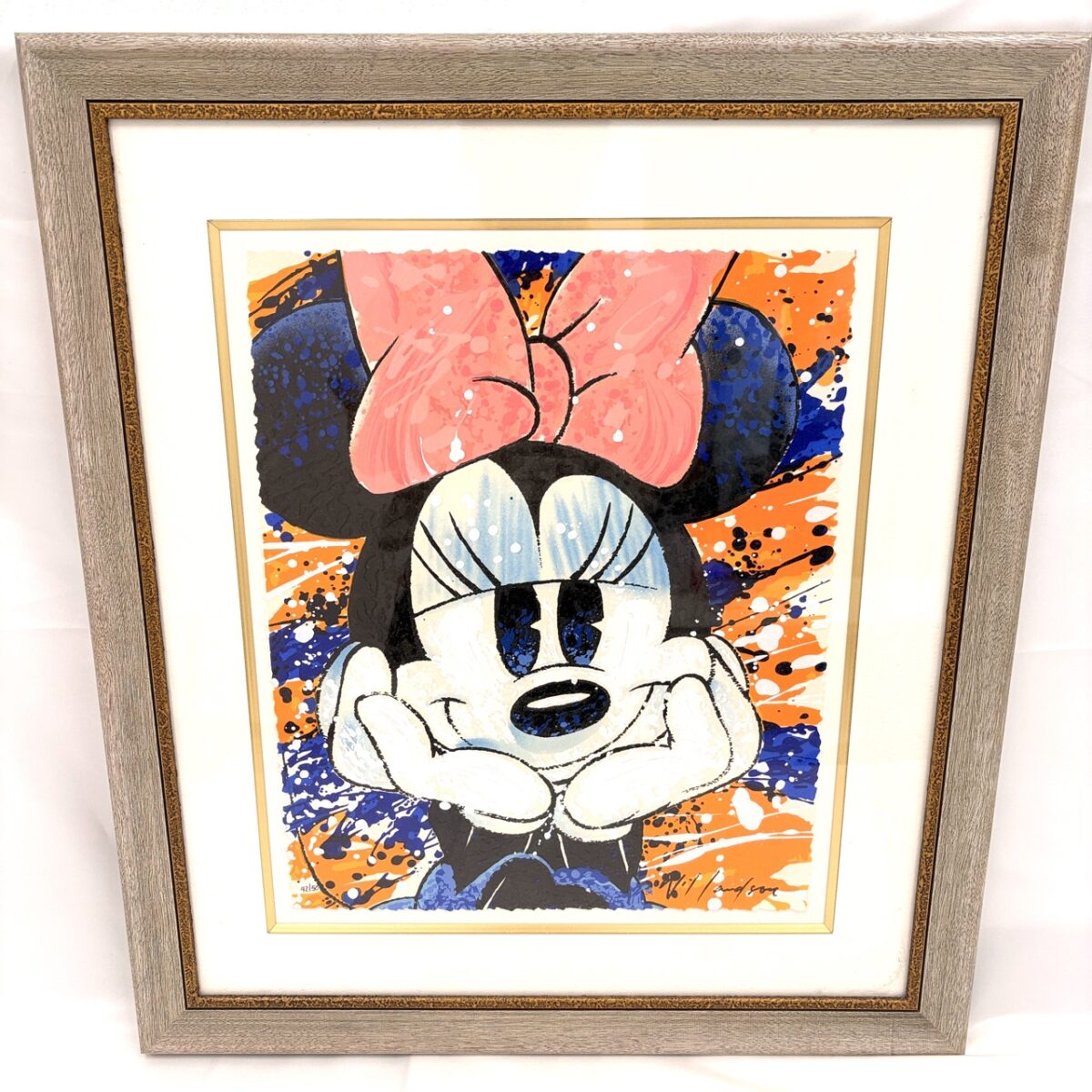 ディズニーミニーマウス 版画