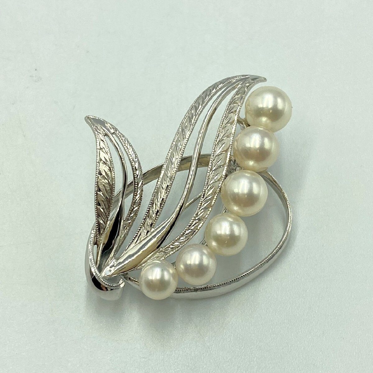 MIKIMOTO パールブローチ2