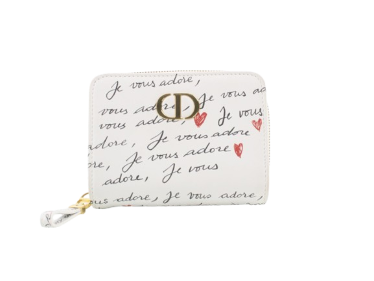 Dior Caro Scarlet Wallet