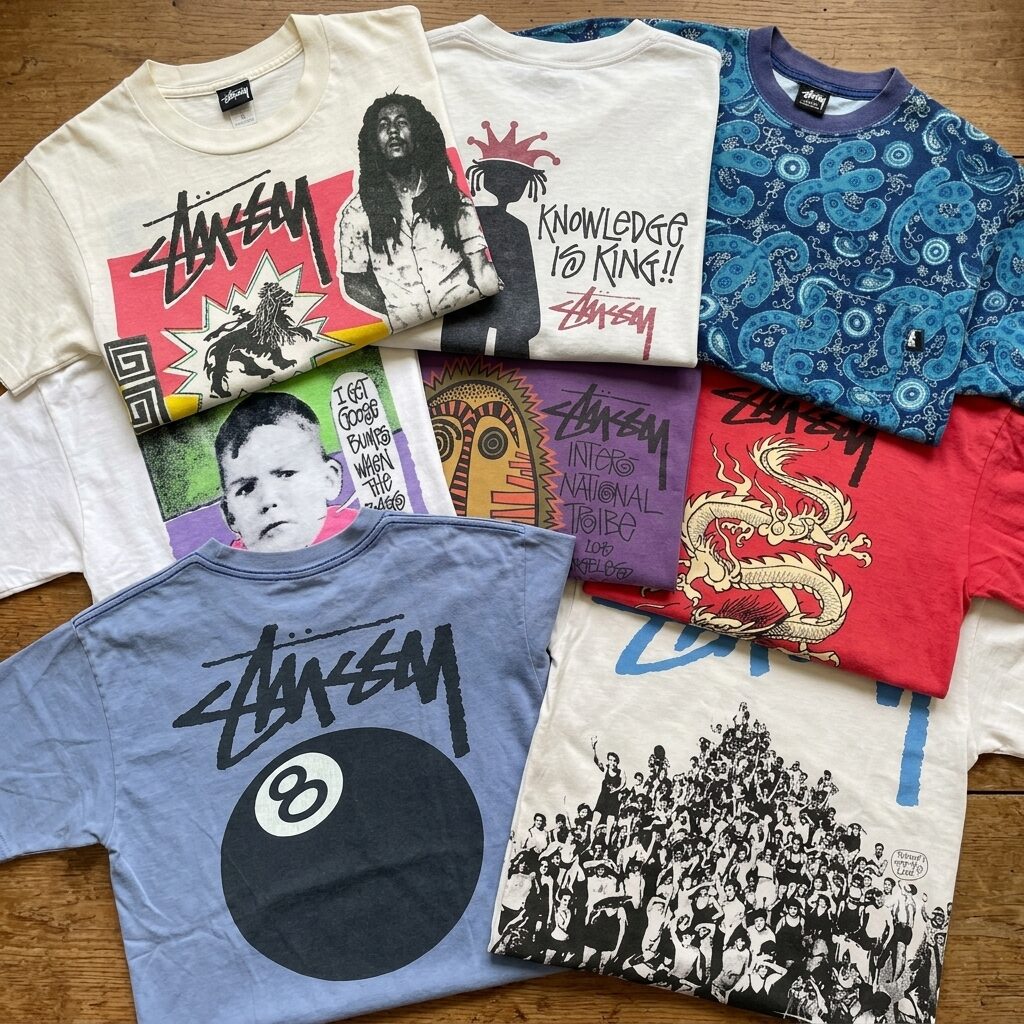 OLD STUSSY】ヴィンテージ史上で高騰中！今狙うべき名作Tシャツ10選と