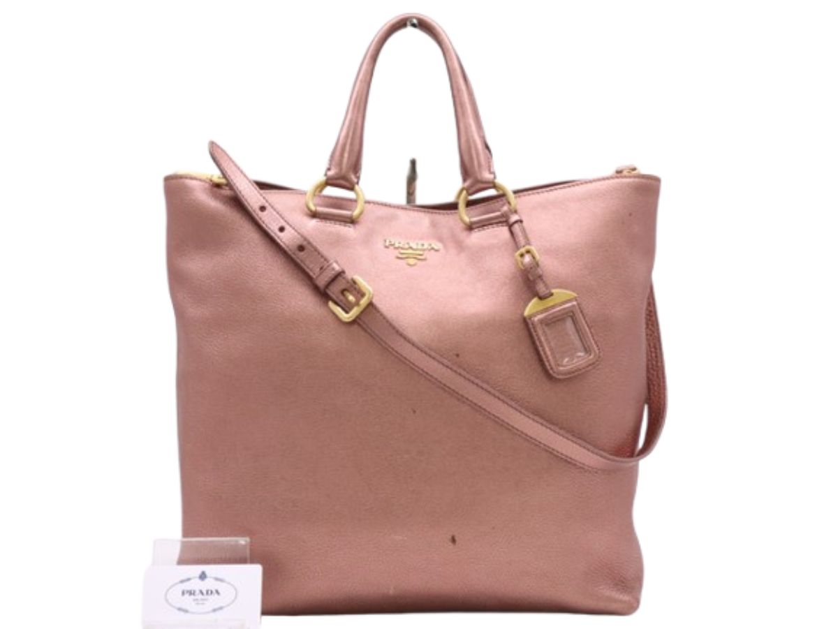 Prada Vitello Daino Leather 2-Way Bag