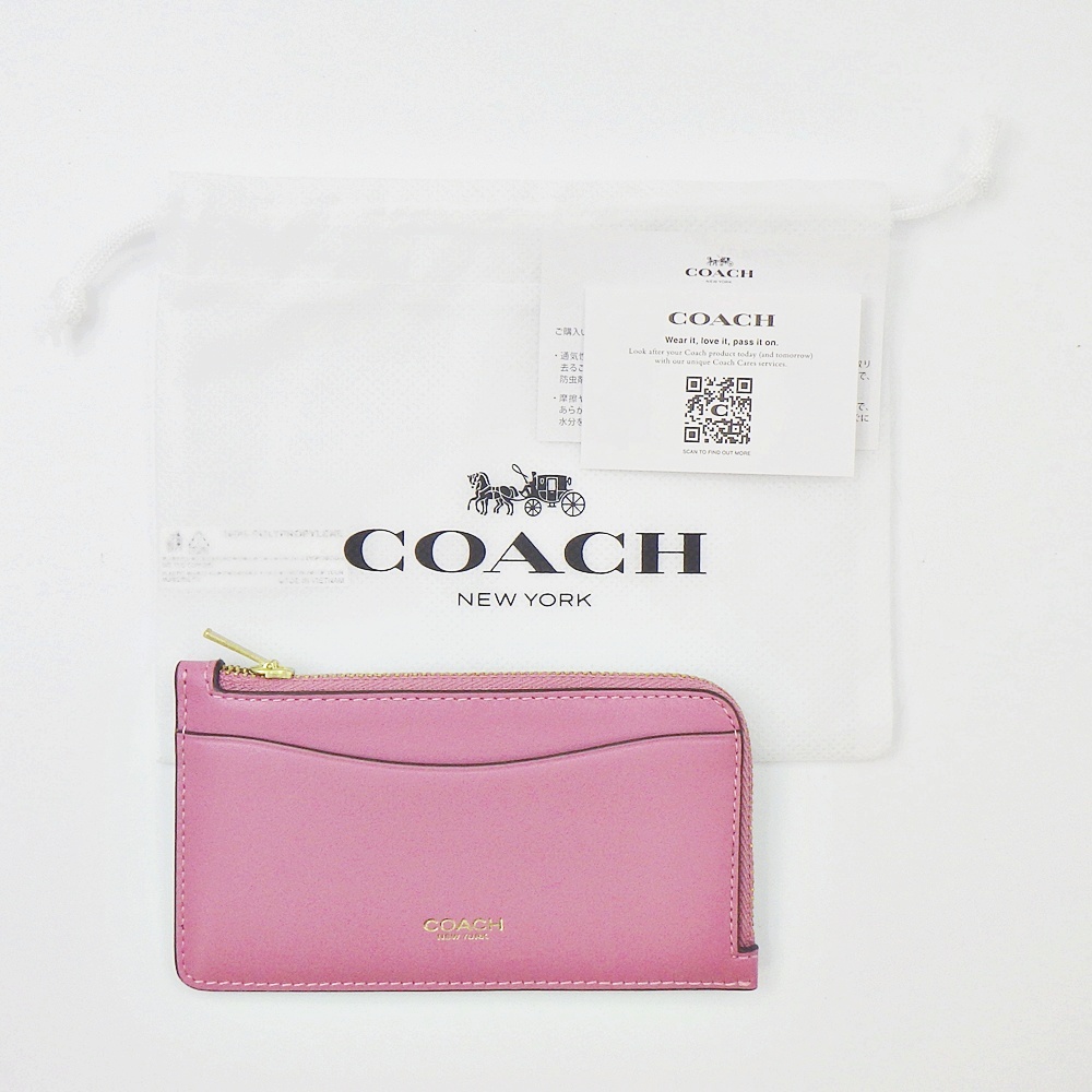コーチ（COACH）ニューヨーク ジップ カードケース