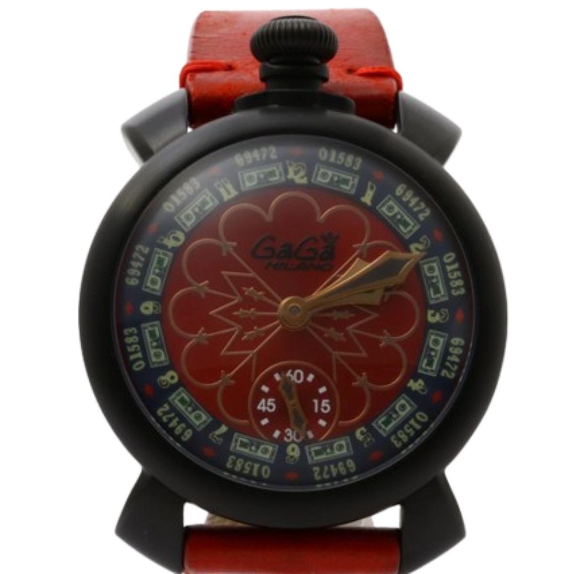 5012LV02-RED Manuale 48mm Las Vegas