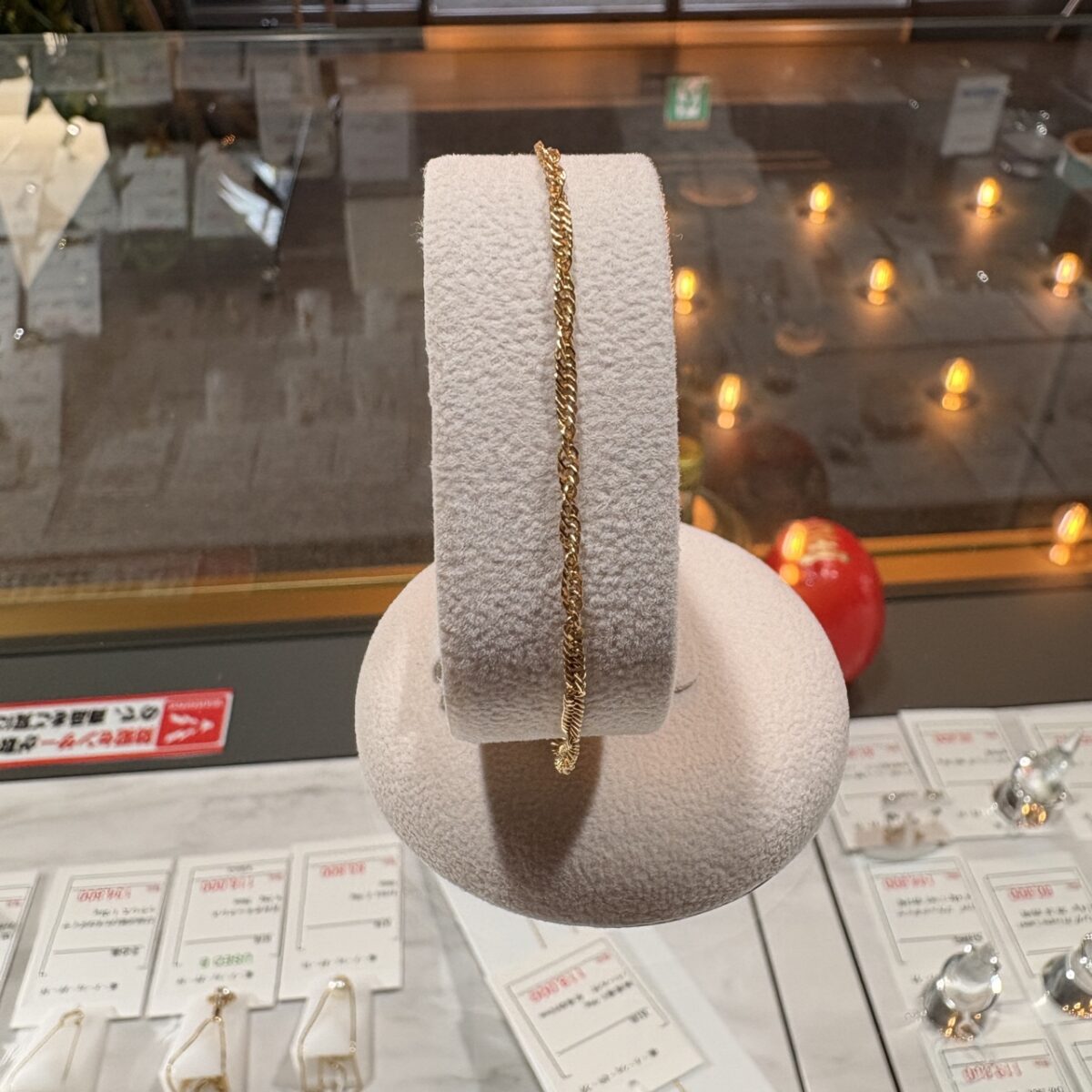 K18 ブレスレット 18.5cm