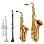 管楽器4種の画像