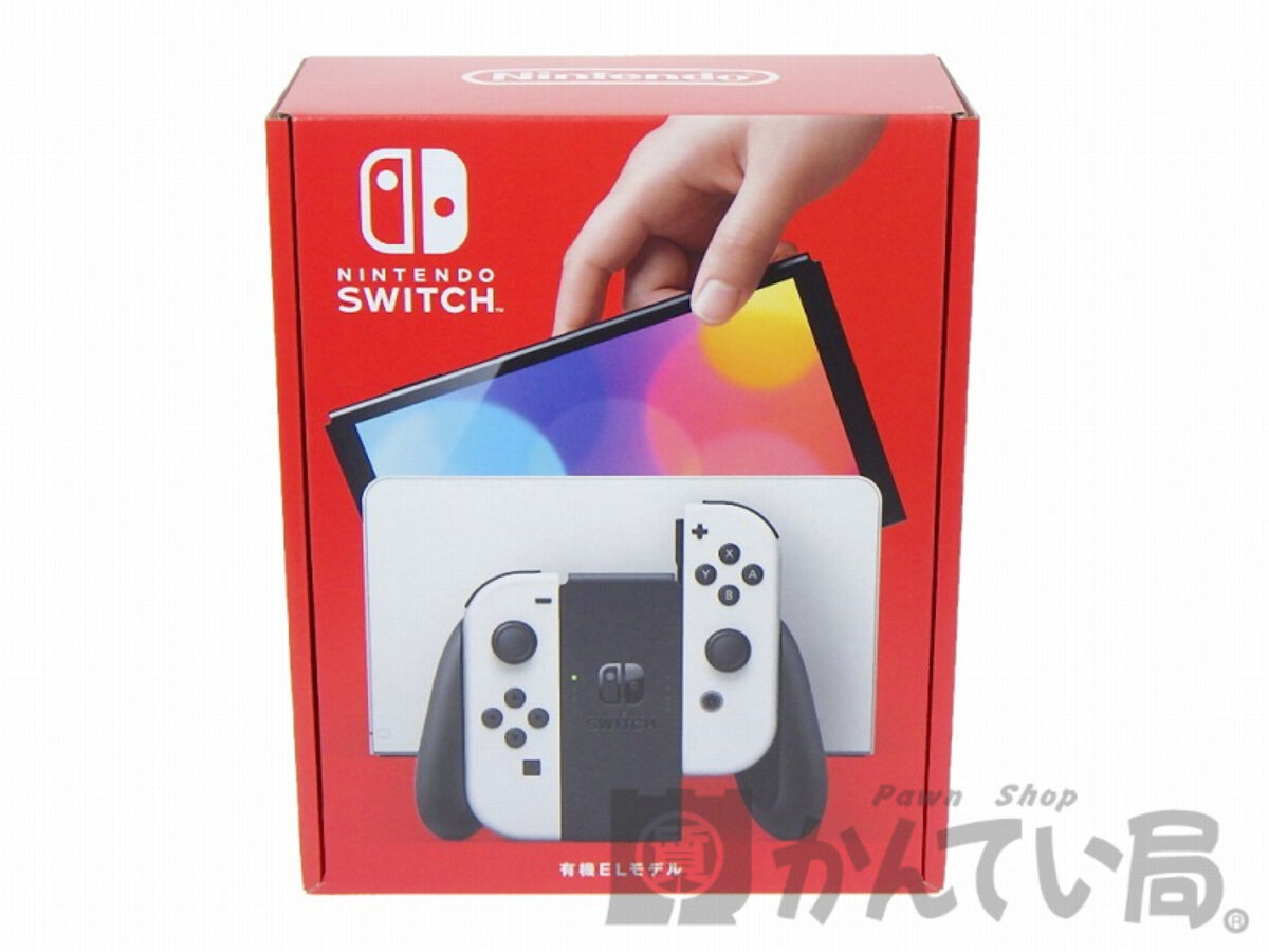 新品 未使用 任天堂Switch有機ELホワイト×4 6月購入