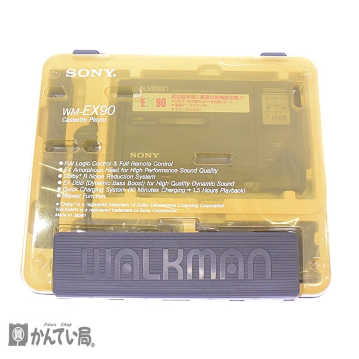 ソニー SONY WALKMAN WM-EX90 カセットプレーヤー | www.fleettracktz.com