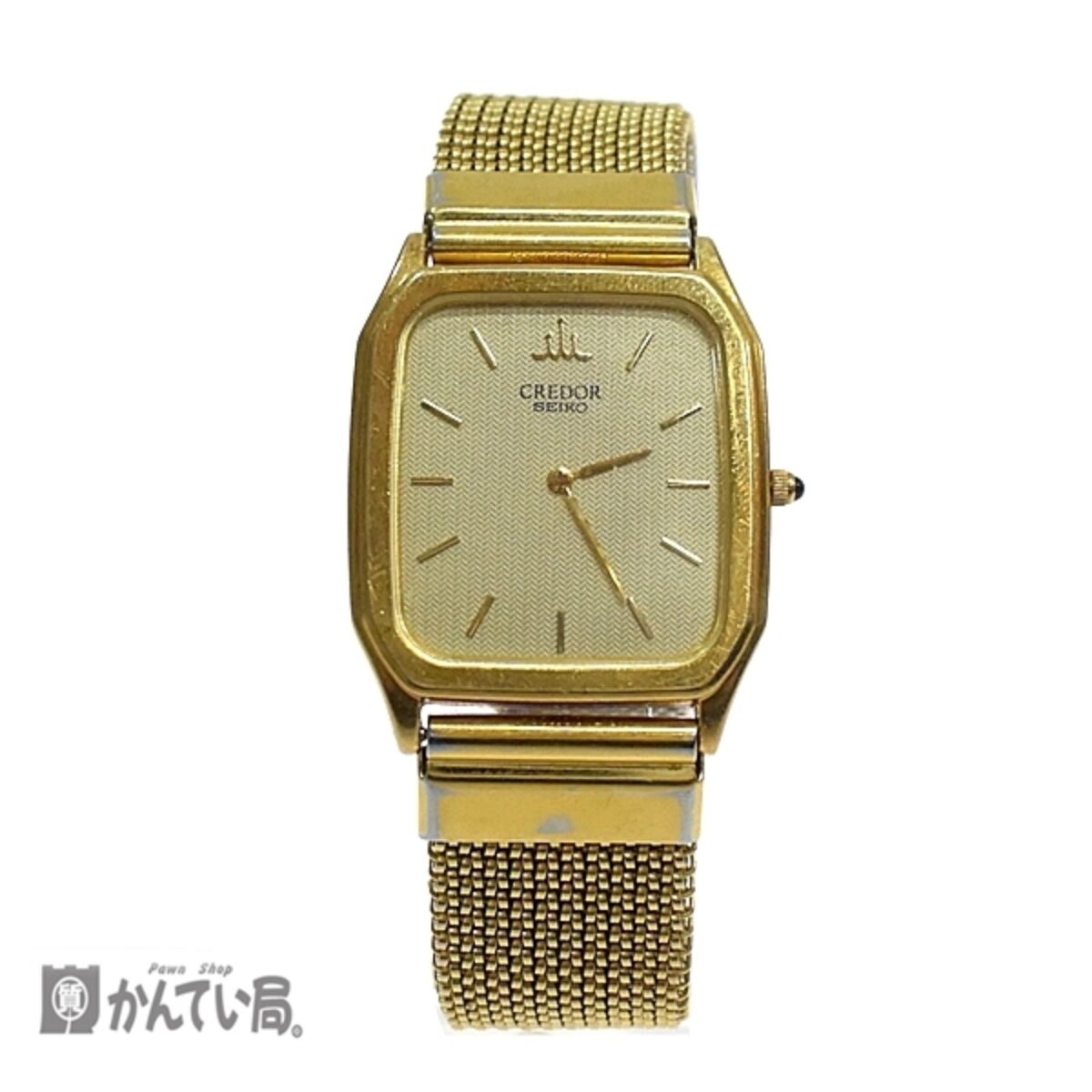 SEIKO CREDOR セイコー クレドール 18KT 5A74-3A20 メンズ