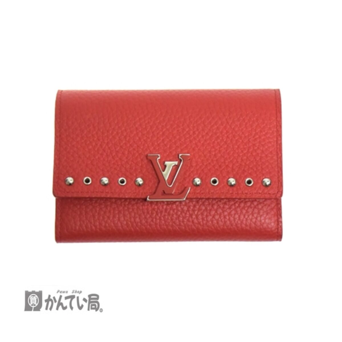 未使用品 LOUIS VUITTON ルイヴィトン ポルトフォイユ カプシーヌ ...