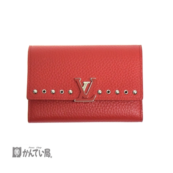 ルイヴィトン 財布　ポルトフォイユ カプシーヌ コンパクト M62301店頭で購入したものです