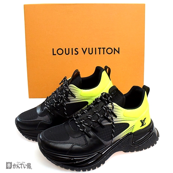 LOUIS VUITTON ヴィトン ランアウェイ パルス スニーカー 黒 LOUIS VUITTON ヴィトン ランアウェイ パルス スニーカー 黒