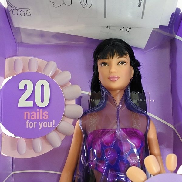 MATTEL Amazing Nails Barbie Lea アメージング ネイル バービー 人形
