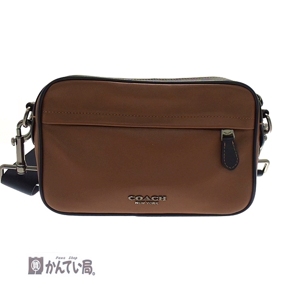 COACH ショルダーバッグ ブラウン　新品未使用 ☆COACH コーチ ショルダーバッグ クラッチバッグ ブラウン