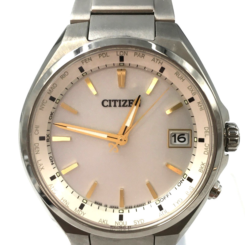 CITIZEN シチズン CB1120-50P/H149-S118921 ATESSA アテッサ エコドライブ/電波ソーラー | 買取実績 |  質屋かんてい局 宜野湾愛知店 | 質屋かんてい局