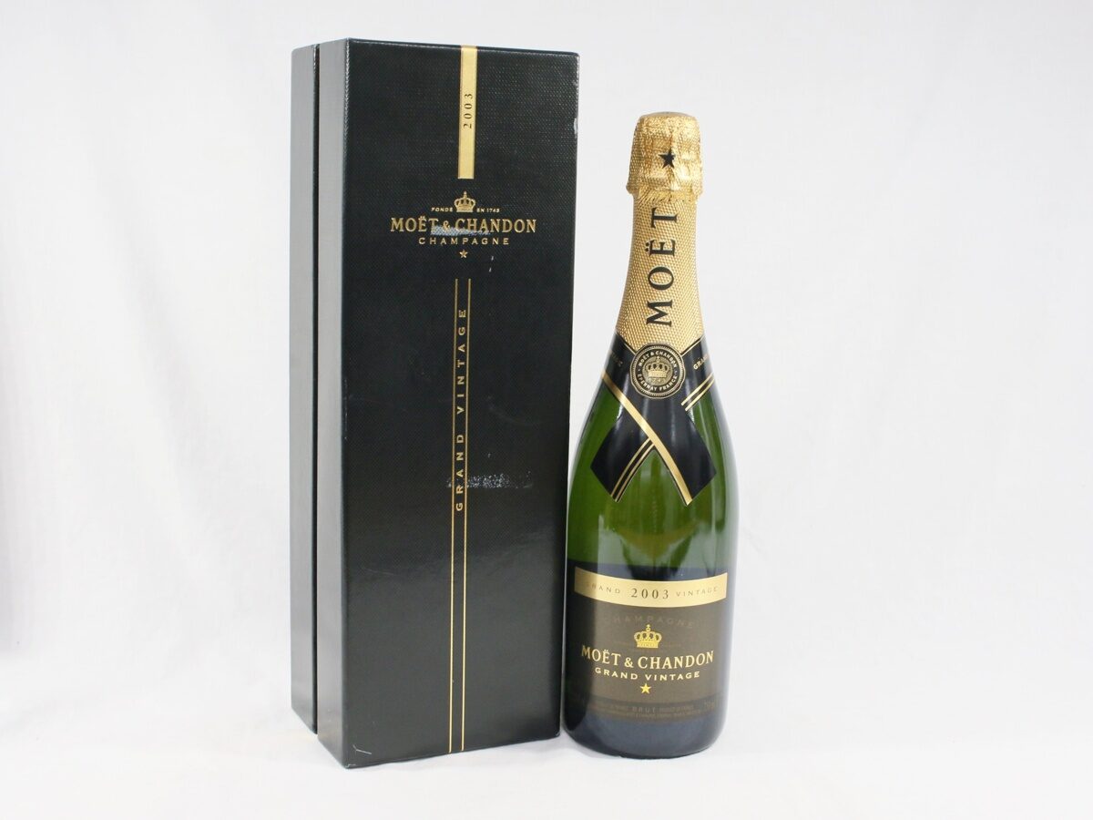 シャンパン　モエエシャンドン　グランビンテージ2003飲料・酒