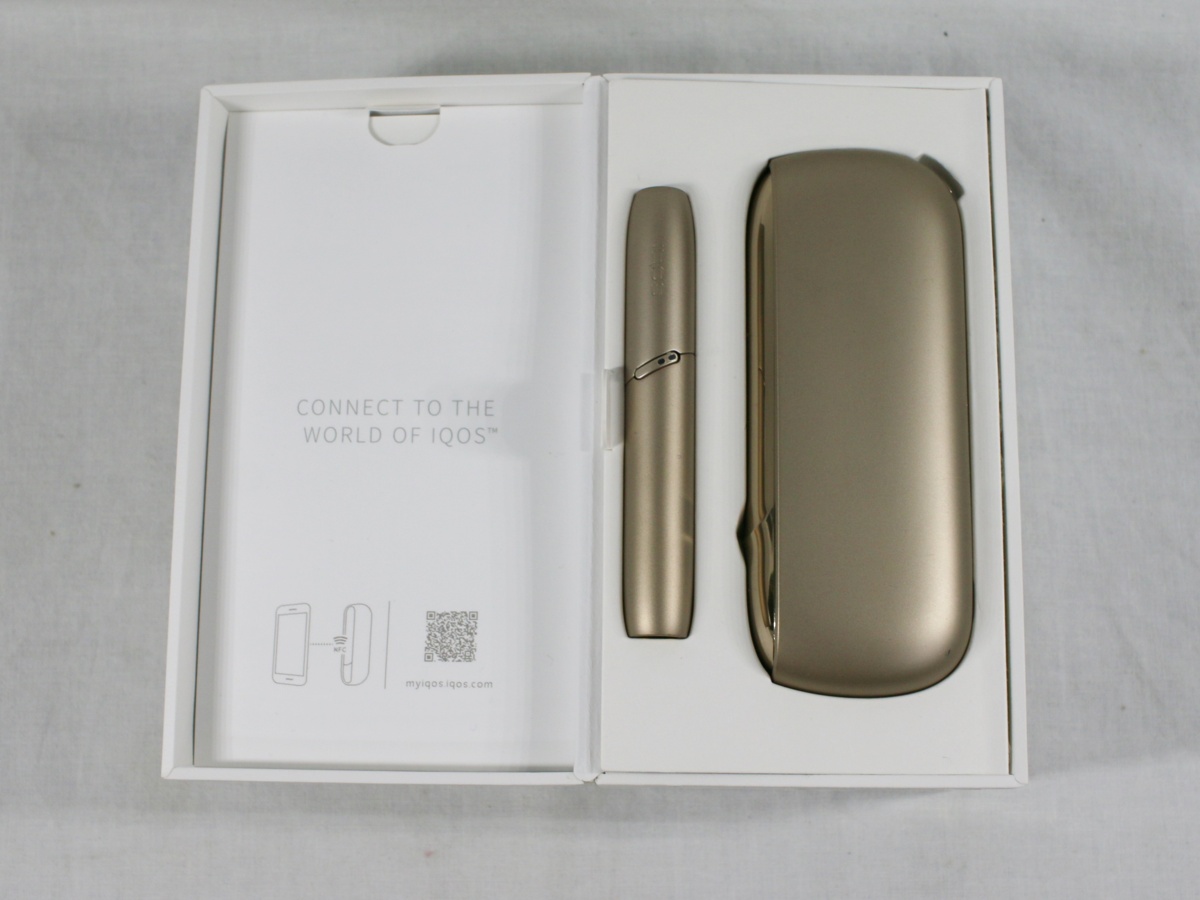 中古品 IQOS アイコス3 DUO ゴールド を熊本市北区のお客様よりお買取