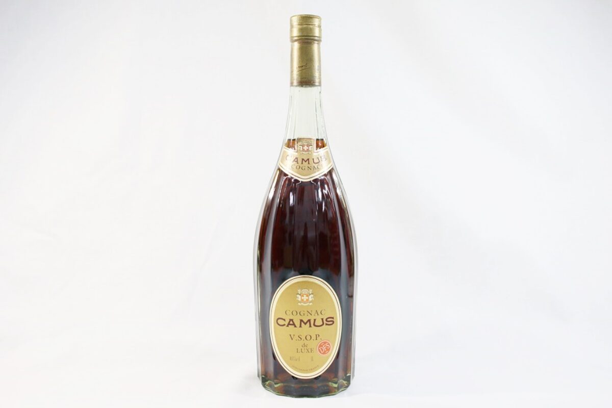 Cognac Camus カミュ VSOP de Luxe 1L 未開栓! - 酒